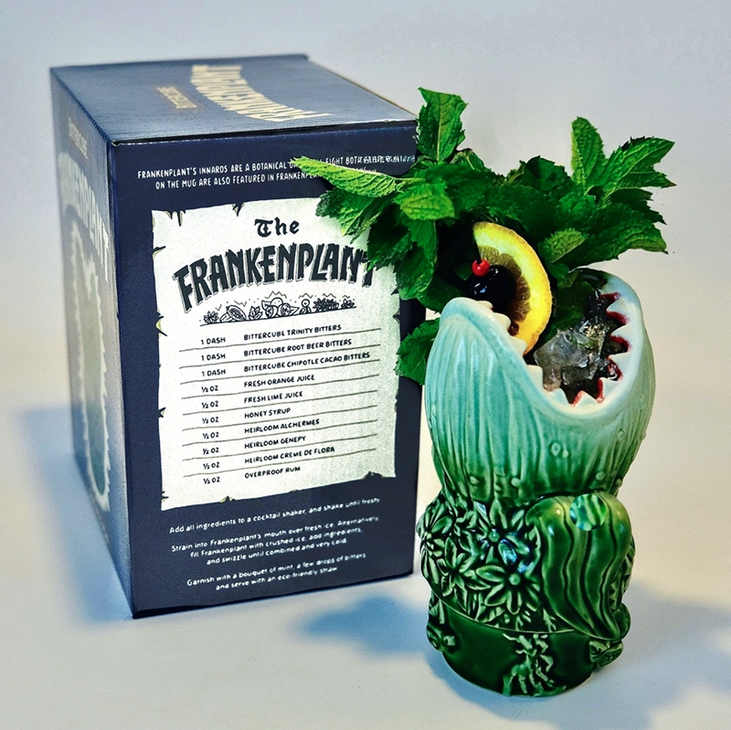 The Bittercube 'Frankenplant' packaging