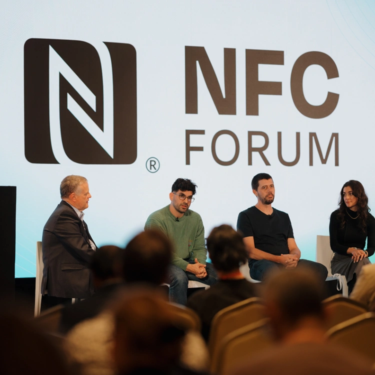 Four presenters at the NFC Forum