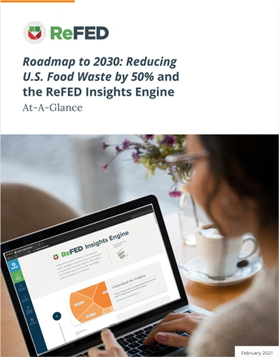Cover of ReFED's 2021 Annual Report
