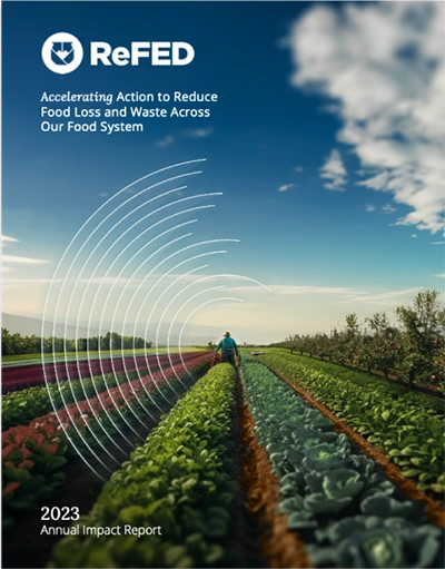Cover of ReFED's 2023 Annual Report