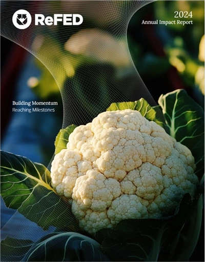 Cover of ReFED's 2024 Annual Report