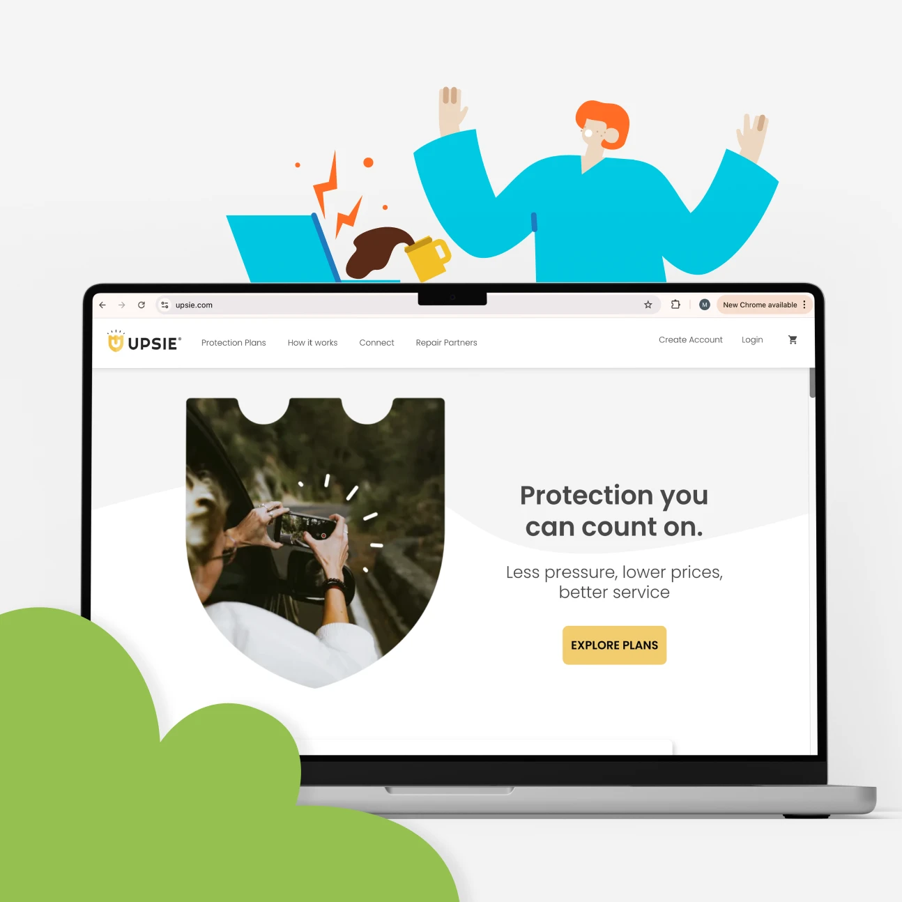 Upsie website refresh