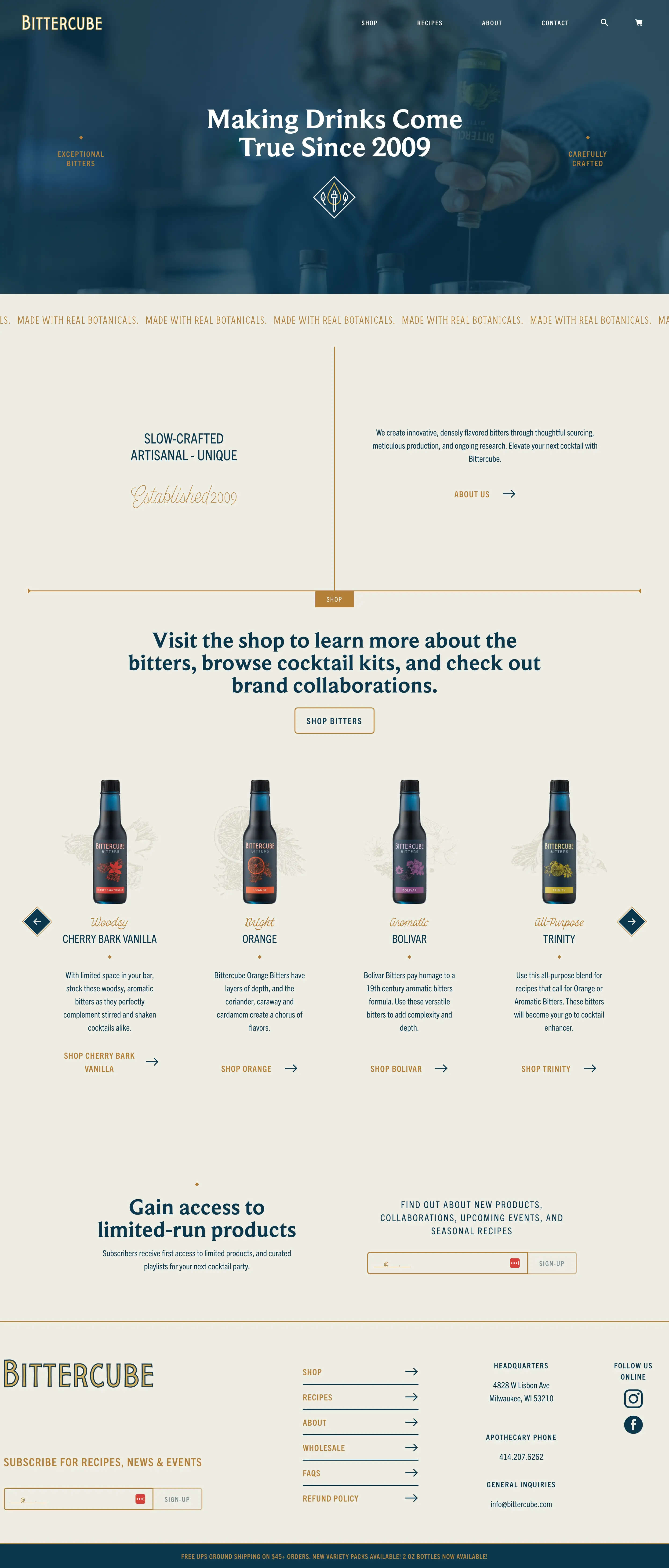 bittercube.com preview